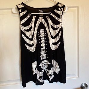 Glow in the dark Skeleton shirt